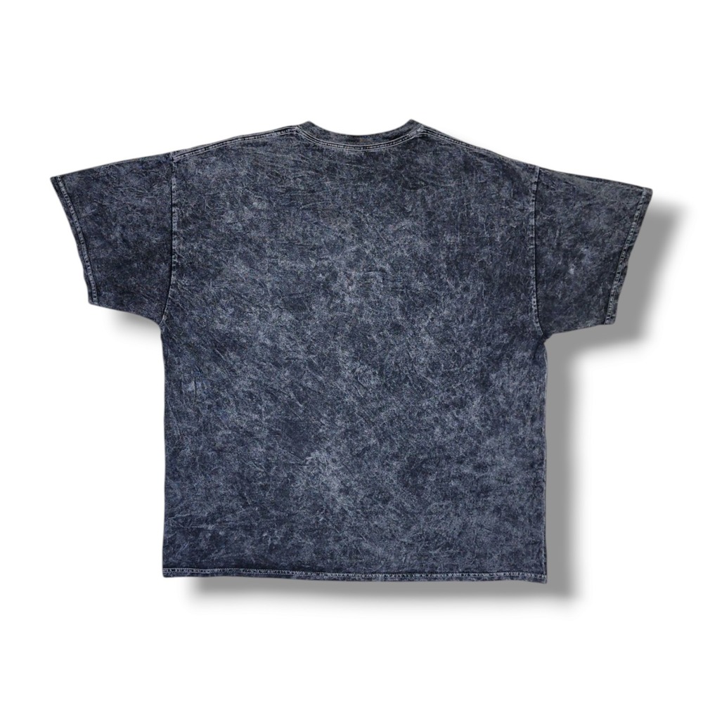 Notorious B.I.G. Biggie‎ "The What" Black Acid Wash Rap T-Shirt Men's XL - Picture 2 of 8
